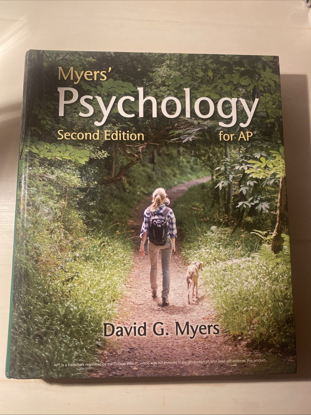 Myers’ Psychology For AP Second Edition By David G. Myers. Hardcover Textbook. 