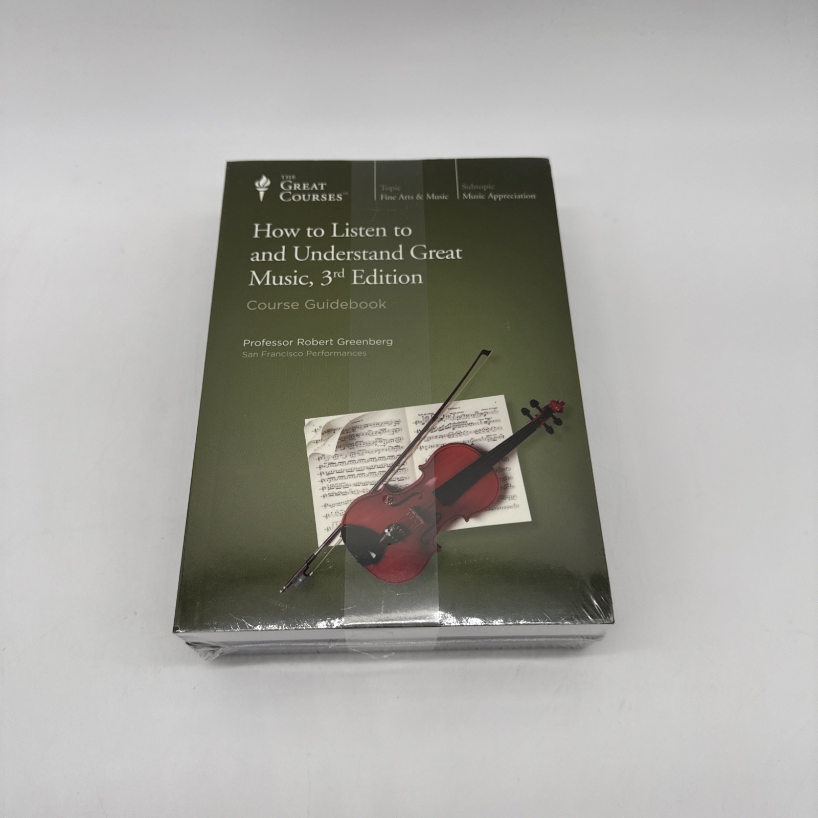 The Great Courses How to Listen to and Understand Great Music 3rd Edition Sealed