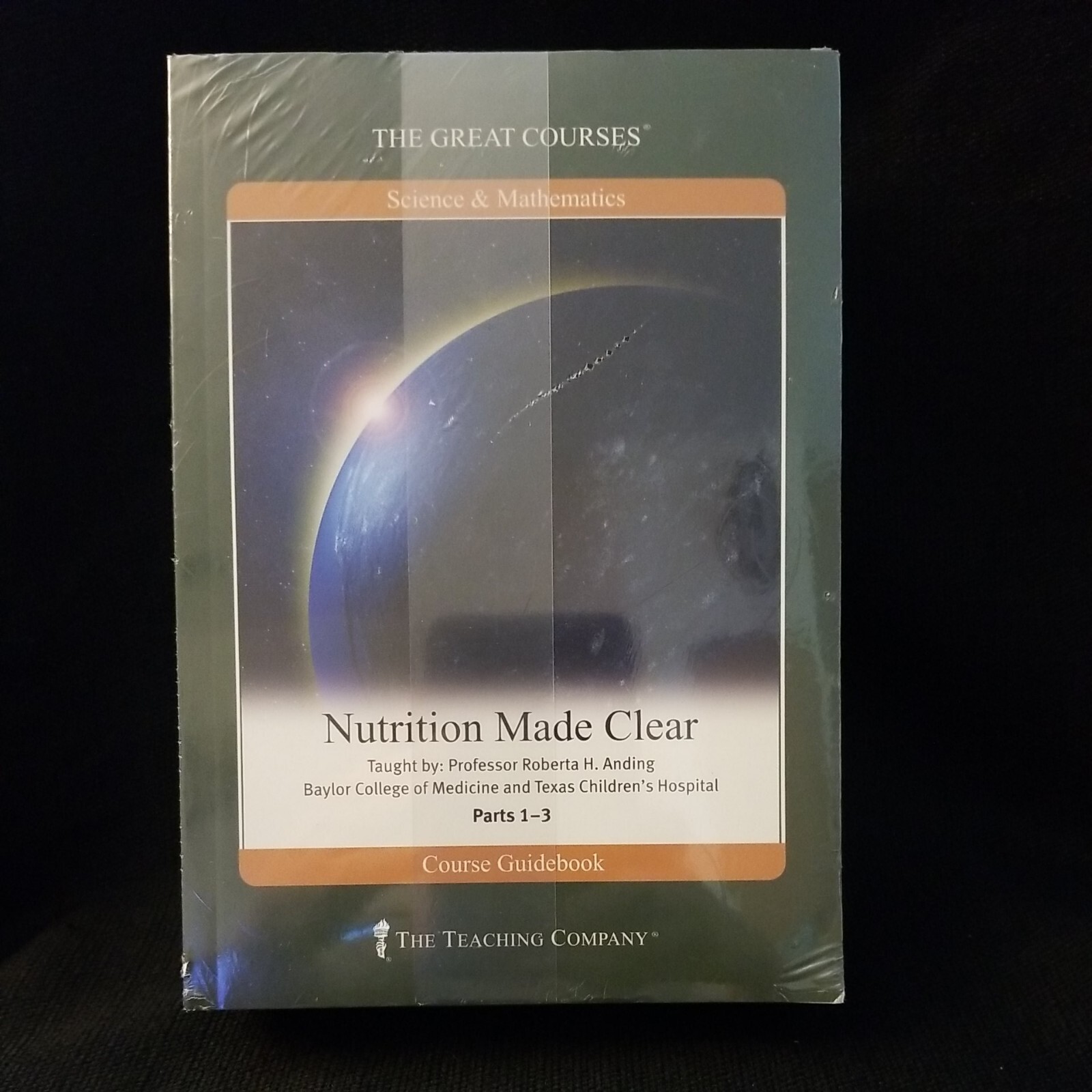 NEW~ The Great Courses: Nutrition Made Clear, 3 DVDs and Course Guidebook