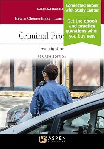Criminal Procedure: – Paperback, by Erwin Chemerinsky; Laurie – Acceptable q
