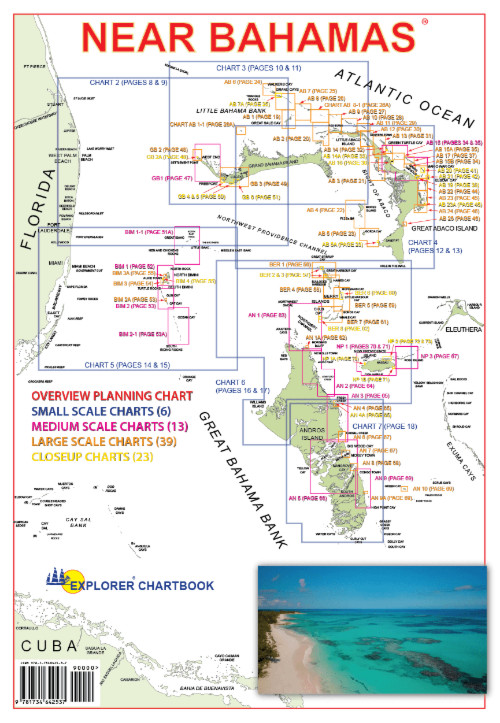 Explorer Chartbook Near Bahamas, 12th Edition 2025